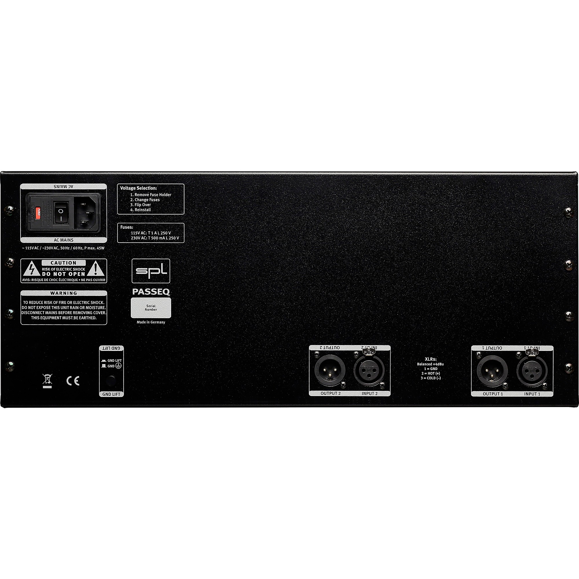 Open Box SPL PASSEQ Mastering Equalizer, Red 197881049973