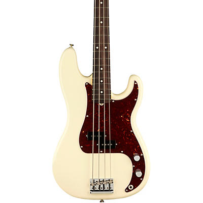 Fender American Professional Ii Precision Bass Rosewood Fingerboard Olympic White for sale