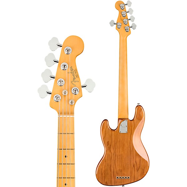 Fender American Professional II Jazz Bass V Roasted Pine Natural