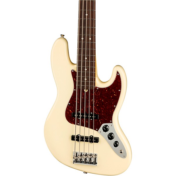 Fender American Professional II Jazz Bass V Rosewood Fingerboard Olympic White
