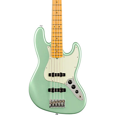 Fender American Professional Ii Jazz Bass V Maple Fingerboard Mystic Surf Green for sale