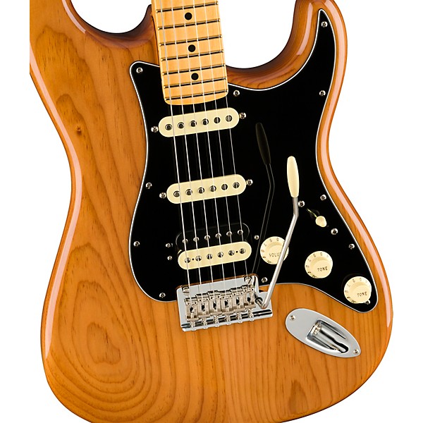 Fender American Professional II Roasted Pine Stratocaster HSS Electric Guitar Natural