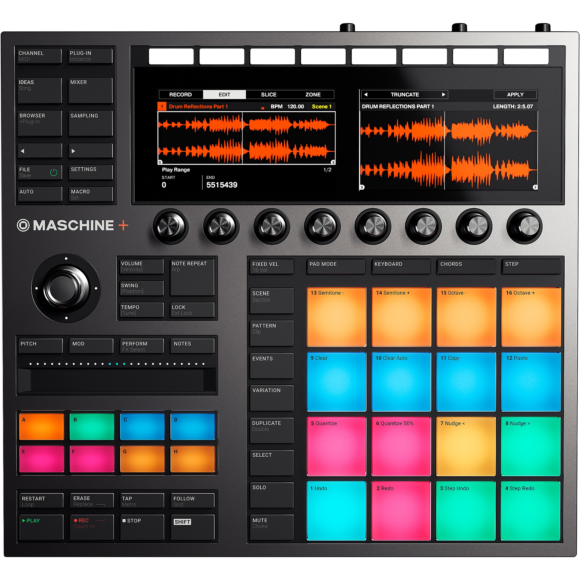 are there any lead guitars in maschine library