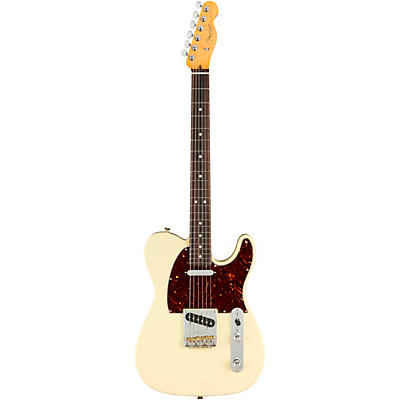 Fender American Professional Ii Telecaster Rosewood Fingerboard Electric Guitar Olympic White for sale