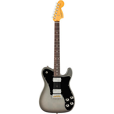 Fender American Professional Ii Telecaster Deluxe Rosewood Fingerboard Electric Guitar Mercury for sale