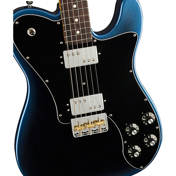 Fender American Professional II Telecaster Deluxe Rosewood Fingerboard Electric Guitar Dark Night