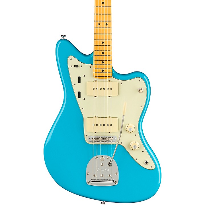 Fender American Professional II Jazzmaster Maple Fingerboard Electric  Guitar Miami Blue