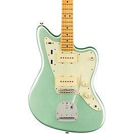 Fender American Professiona... Fender American Professional II Jazzmaster Maple Fingerboard Electric Guitar Mystic Surf Green