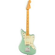 Fender American Professional Ii Jazzmaster Maple Fingerboard Electric Guitar Mystic Surf Green for sale