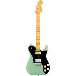 Fender American Professional II Telecaster Deluxe Maple Fingerboard Electric Guitar Mystic Surf Green