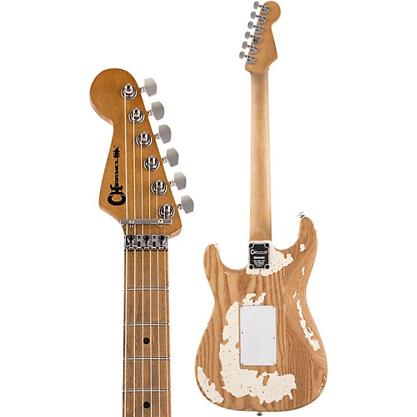 Charvel Henrik Danhage Limited Edition Signature Pro-Mod So-Cal Style 1 White Relic