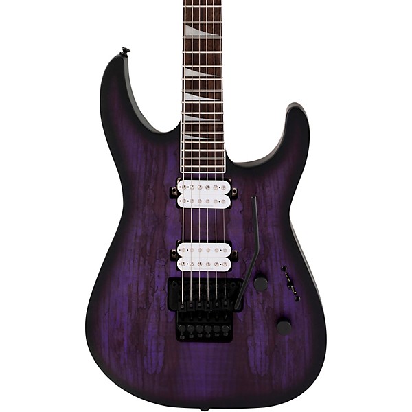 Open Box Jackson X Series Soloist SLX Spalted Maple Electric Guitar Level 1 Transparent Purple Burst