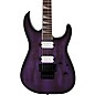 Jackson X Series Soloist SLX Spalted Maple Electric Guitar Transparent Purple Burst thumbnail