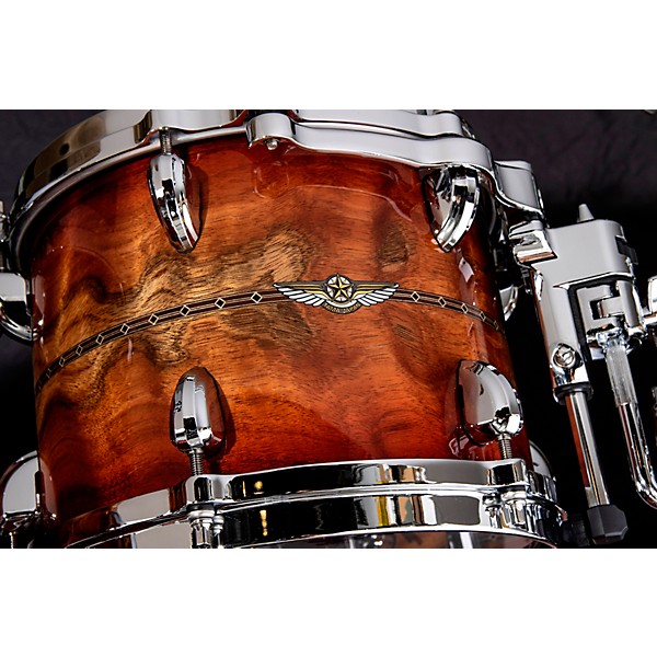 TAMA STAR Bubinga Limited-Edition 5-piece Shell Pack with 22 in. Bass Drum Red Blackwood Burst