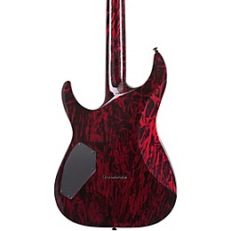 Schecter Guitar Research C-1 Silver Mountain 6-String Electric Guitar Blood Moon