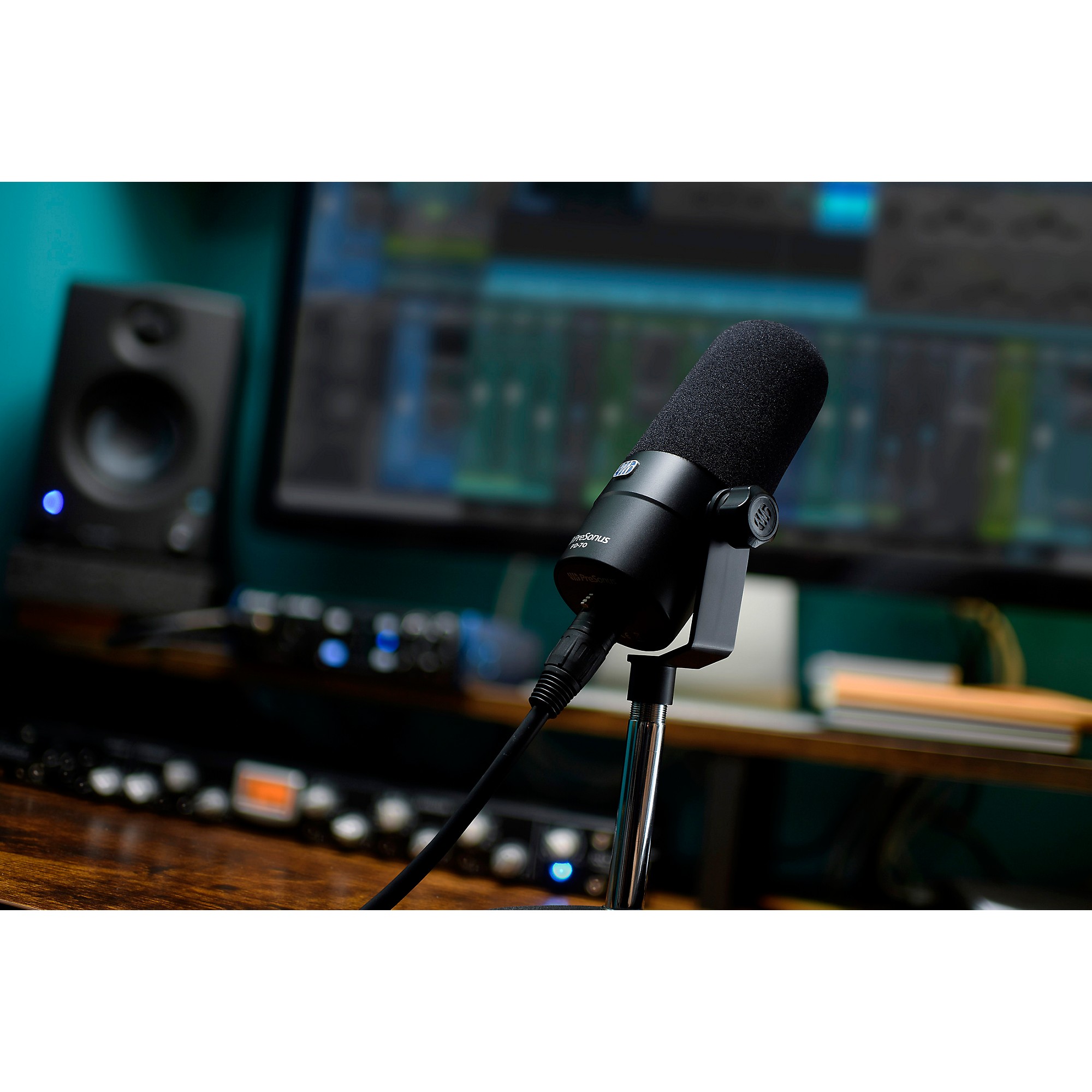 Microfone Dinâmico Vocal Presonus Pd 70 Streaming Podcast