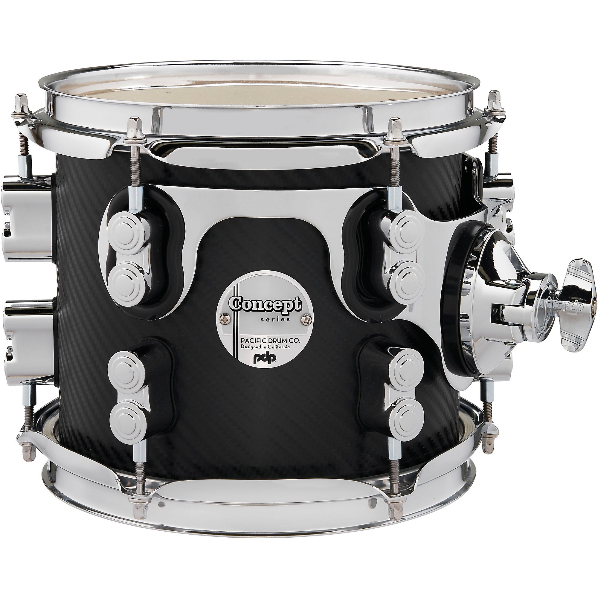 PDP by DW Concept Maple Rack Tom with Chrome Hardware 8 x 7 in