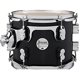 PDP by DW Concept Maple Rack Tom with Chrome Hardware 10 x 8 in. Carbon Fiber