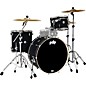 PDP by DW Concept Maple 3-Piece Rock Shell Pack With Chrome Hardware Satin Black thumbnail