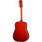Epiphone Inspired by Gibson Hummingbird 12-String Acoustic-Electric Guitar Aged Cherry Sunburst