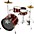 Rogue Lil' Kicker 3-Piece Junior Drum Set Black Rogue Lil' Kicker 3-Piece Junior Drum Set Dark Red