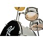 Open Box Rogue Lil' Kicker 3-Piece Junior Drum Set Level 1 Metallic Silver