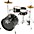 Rogue Lil' Kicker 3-Piece Junior Drum Set Black Rogue Lil' Kicker 3-Piece Junior Drum Set Black