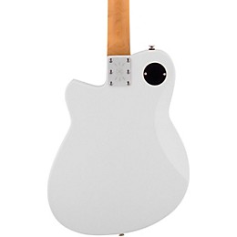 Reverend Buckshot Roasted Pau Ferro Fingerboard Electric Guitar Transparent White