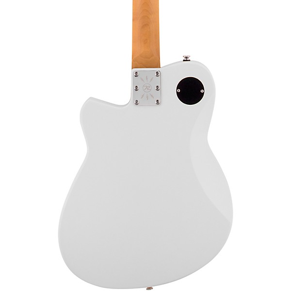 Reverend Buckshot Roasted Pau Ferro Fingerboard Electric Guitar Transparent White