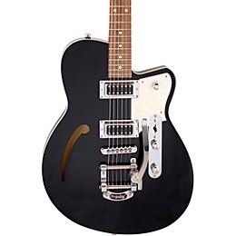 Reverend Club King RB Roasted Pau Ferro Electric Guitar Midnight Black
