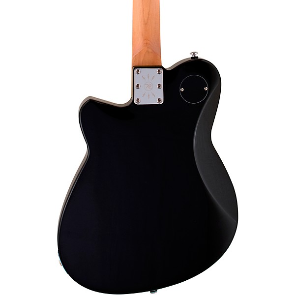 Reverend Charger HB Roasted Maple Fingerboard Electric Guitar Midnight Black