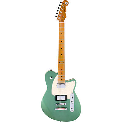 Reverend Charger Hb Roasted Maple Fingerboard Electric Guitar Metallic Alpine for sale