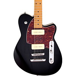 Reverend Charger 290 Roasted Maple Fingerboa... Reverend Charger 290 Roasted Maple Fingerboard Electric Guitar Midnight Black