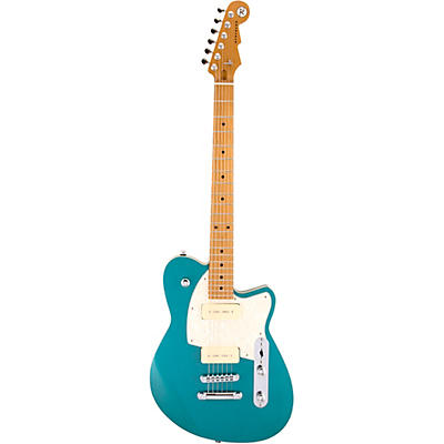 Reverend Charger 290 Roasted Maple Fingerboard Electric Guitar Deep Sea Blue for sale