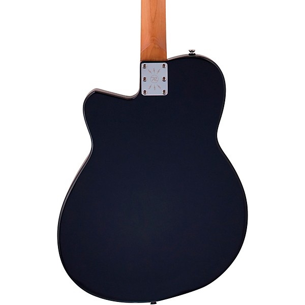 Reverend Club King 290 Roasted Maple Fingerboard Electric Guitar Midnight Black