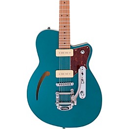 Reverend Club King 290 Roasted Maple Fingerboard Electric Guitar Deep Sea Blue