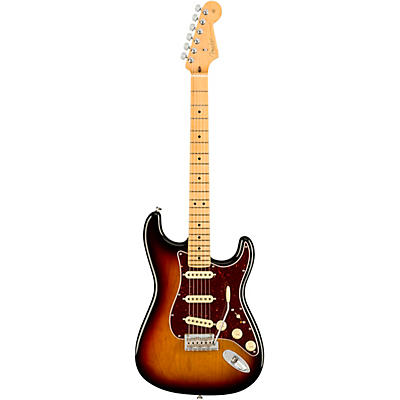 Fender American Professional Ii Stratocaster Maple Fingerboard Electric Guitar 3-Color Sunburst for sale