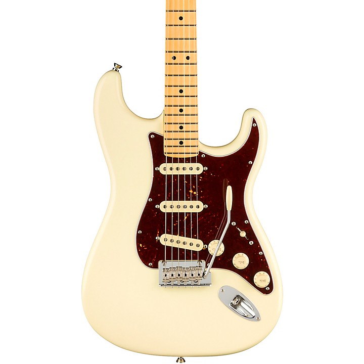ly Skorpe vogn Fender American Professional II Stratocaster Maple Fingerboard Electric  Guitar Olympic White | Guitar Center