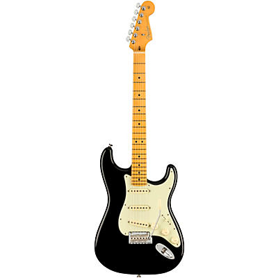 Fender American Professional Ii Stratocaster Maple Fingerboard Electric Guitar Black for sale