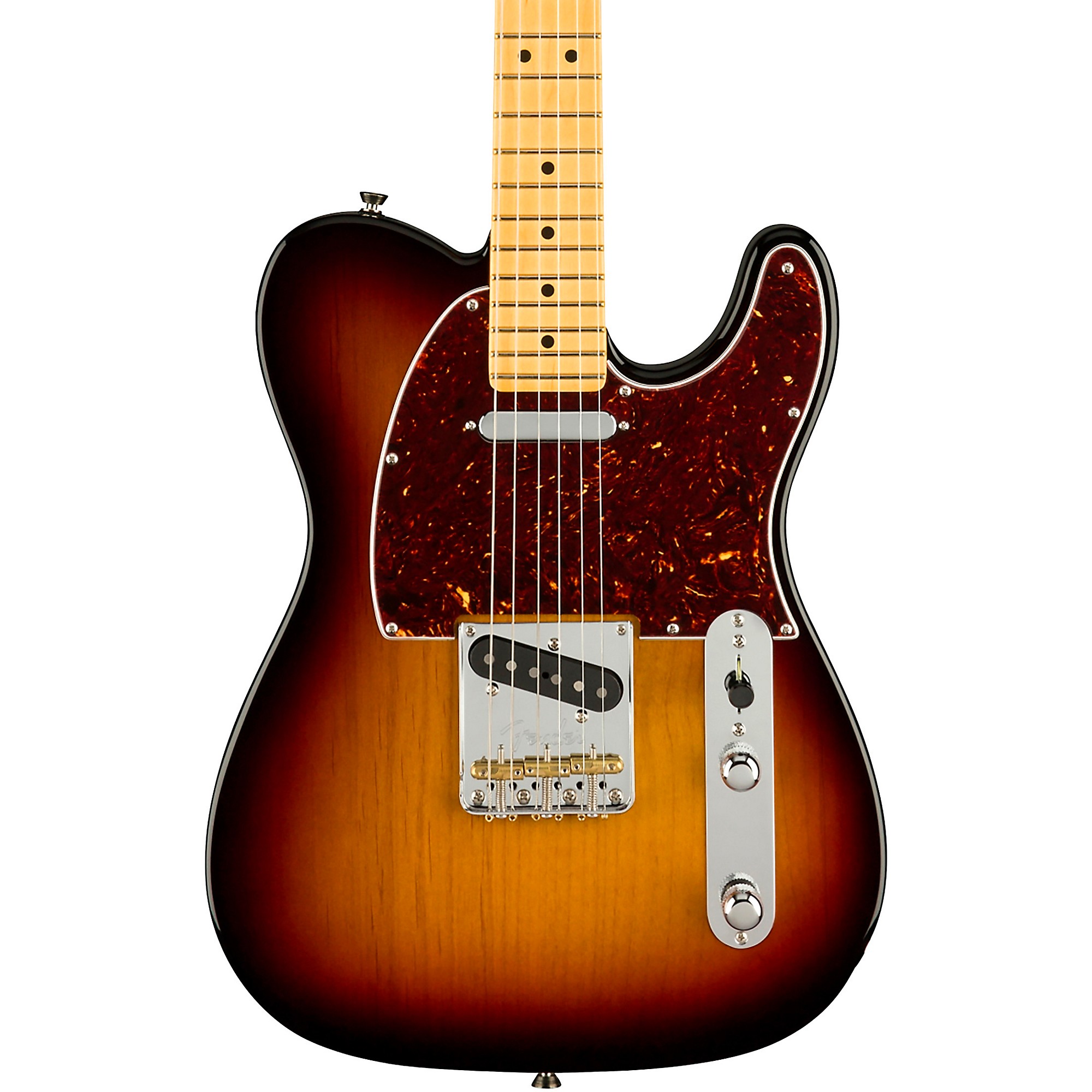 Guitar　Fender　Professional　Fingerboard　American　II　Maple　Telecaster　Center　Electric　Guitar　3-Color　Sunburst