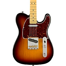 Fender American Ultra Luxe Telecaster Maple Fingerboard Electric Guitar 2-Color  Sunburst | Guitar Center