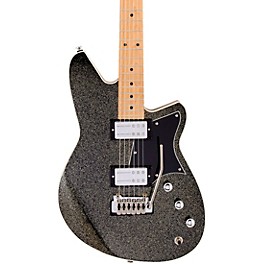 Reverend Tommy Koffin Signature Roasted Maple FIngerboard Electric Guitar Black Sparkle