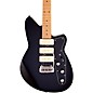 Reverend Jetstream 390 Roasted Maple Fingerboard Electric Guitar Midnight Black thumbnail