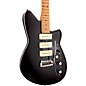 Reverend Jetstream 390 Roasted Maple Fingerboard Electric Guitar Midnight Black