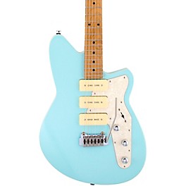 Reverend Jetstream 390 Roasted Maple Fingerb... Reverend Jetstream 390 Roasted Maple Fingerboard Electric Guitar Chronic Blue