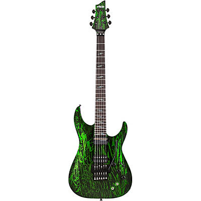 Schecter Guitar Research C-1 Fr-S Silver Mountain 6-String Electric Guitar Toxic Venom for sale
