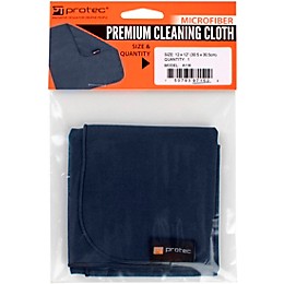 Protec Microfiber Cleaning Cloth (Single), 12" x 12"