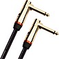 Monster Cable Prolink Rock Pro Audio Instrument Cable, Right Angle to Right Angle 8 in. Black thumbnail