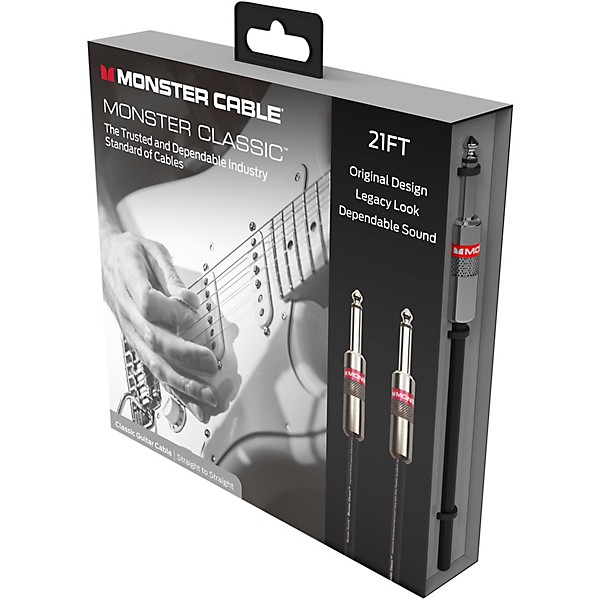 Monster Cable Prolink Classic Instrument Cable 21 ft. Black