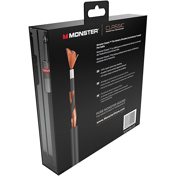 Monster Cable Prolink Classic Instrument Cable 21 ft. Black